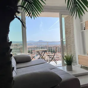Apartament Holidays2malaga Princesa 3 Dormitorios, Vistas Al Mar Y Montana, Terraza Y A 200m A La Playa, Malaga
